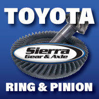 Ring and Pinion Gears for Toyota & Samurai